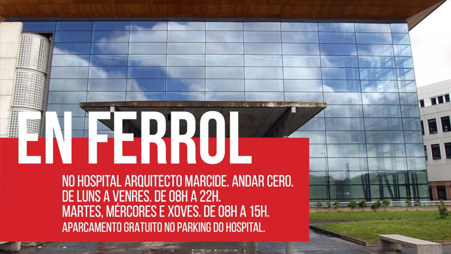 Visor Local de doazón de Ferrol